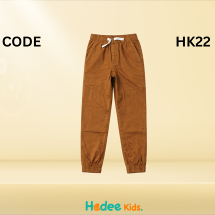 Kids Comfortable Twill Joggers - HK22